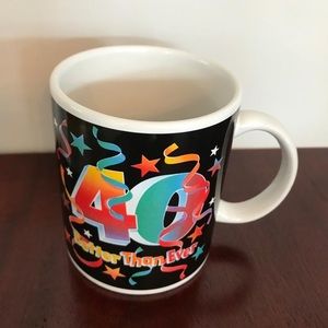 40th Birthday Mug